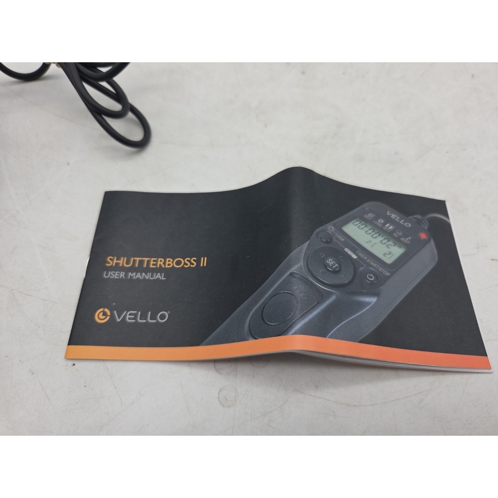 Vello ShutterBoss II RC-N1 II Timer Remote Switch with Nikon 10-Pin Connection - Picture 6 of 6